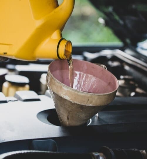 Oil change service at Bluestone Automotive NS