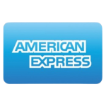 American Express logo at Burton’s Automotive repair shop.