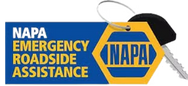 Butterworth's Service Centre logo with emergency roadside assistance badge.