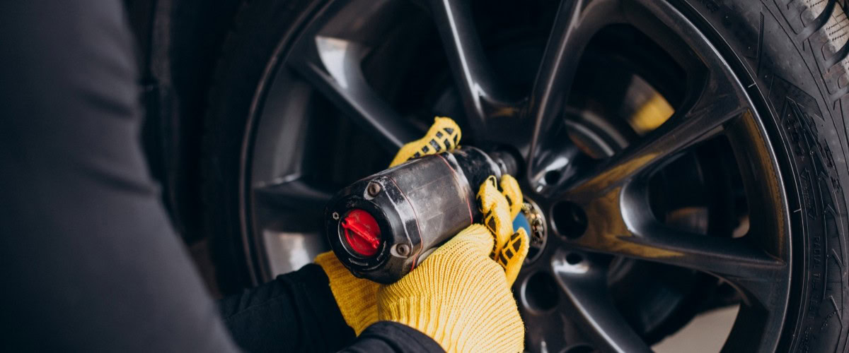 Tire and suspension repair at Butterworth's Service Centre. Expert maintenance to ensure vehicle saf.