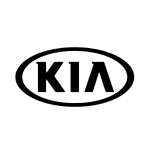 Kia vehicle parked at Car Corral Garage, auto dealership in the USA.