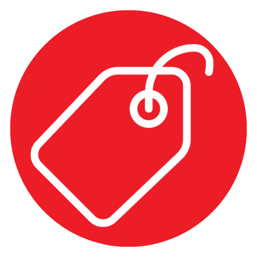 Car Toys Oregon logo with a red background and white price tag icon.