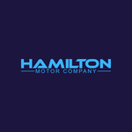 Hamilton Motor Company logo on a dark background for branding.