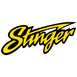 Stinger logo for high-quality car audio and electronics.