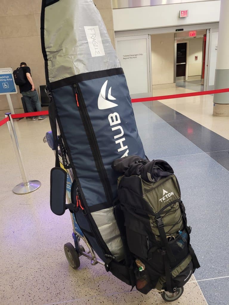 backpacking central america with a surfbaord