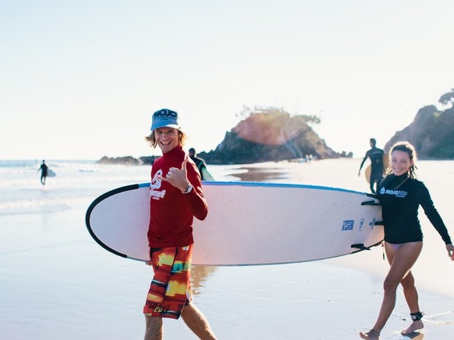 mojosurf surf camps in Asutralia byron bay