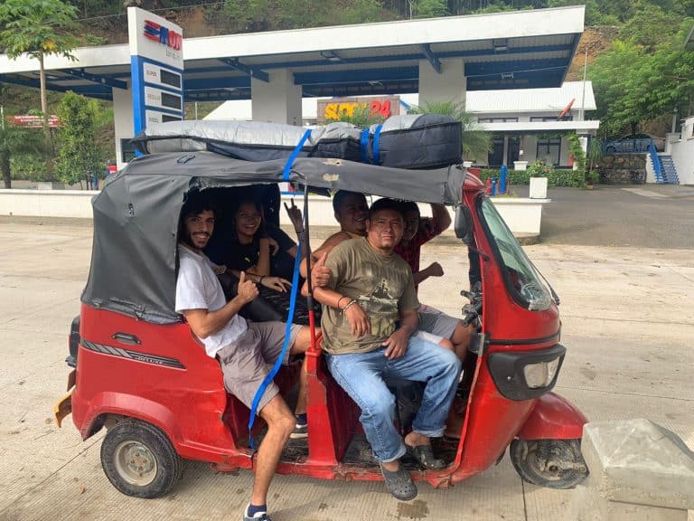 Backpacking in Cnetral America