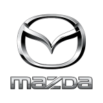 Mazda vehicle parked at Cliffs Edge Automotive with scenic background.