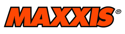 Maxxis tires displayed outside Cochrane Automotive service center.