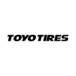 Toyo Tires logo, automotive tire brand, vehicle tires, tire company branding.