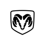 Logo of Ram 1500 truck with tire service emblem at Country Tires & More.