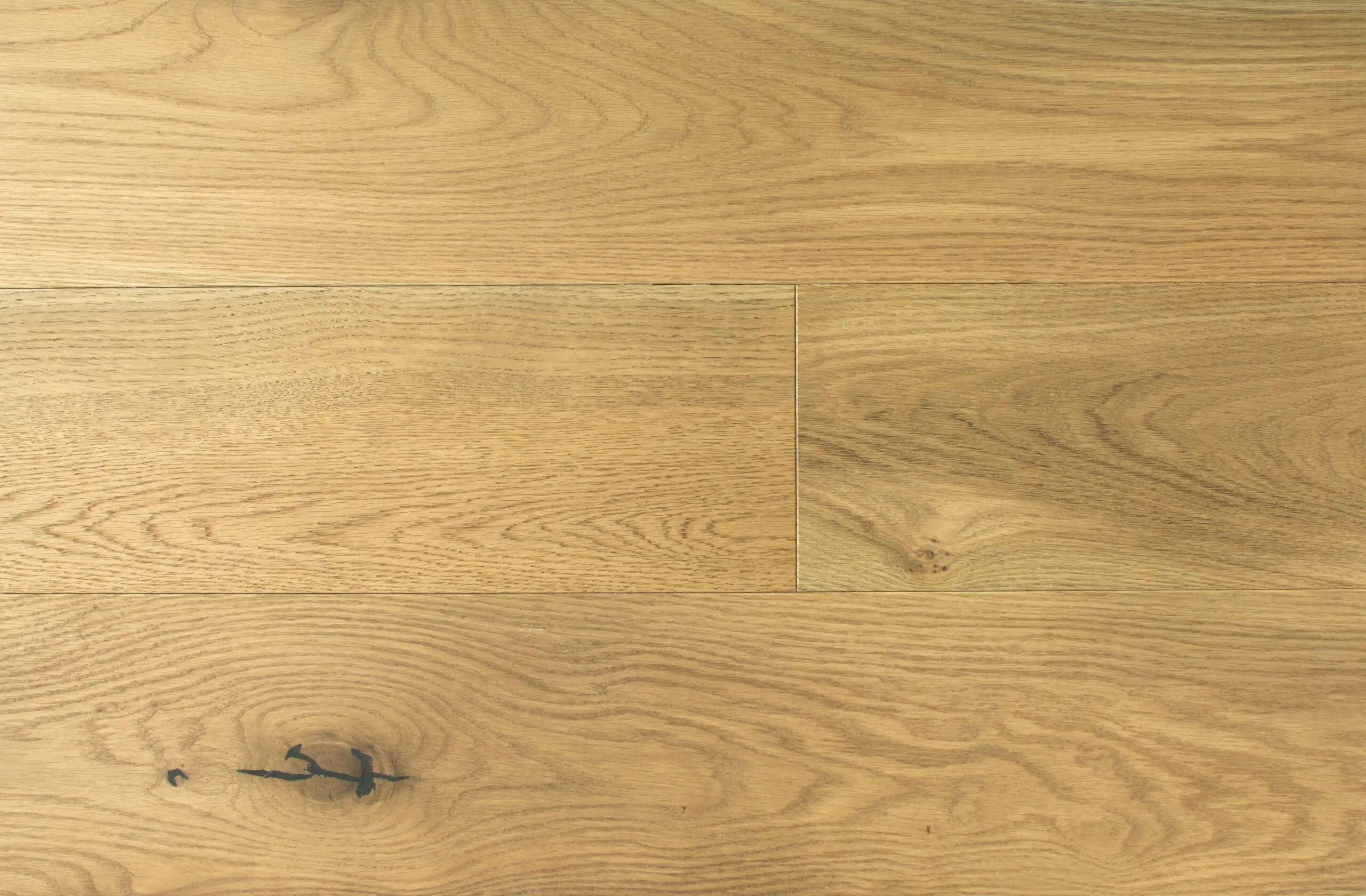 Natural hardwood flooring in a modern interior.