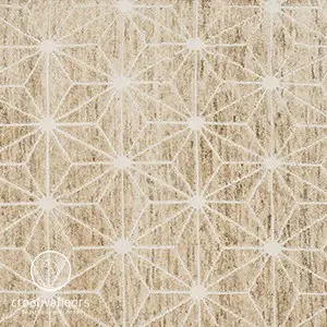 Elegant geometric patterned wood flooring for modern interiors.