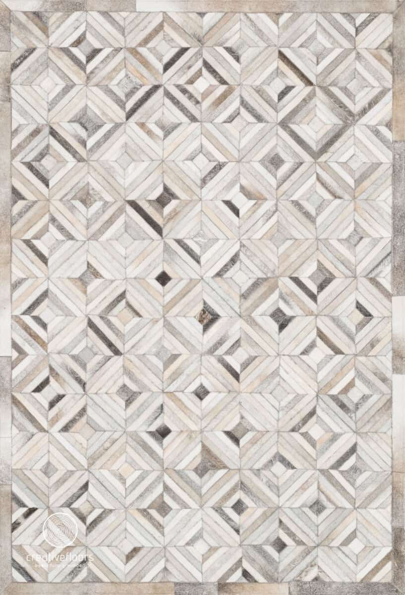 Geometric patterned marble tile for stylish flooring, designed by Creative Floors.