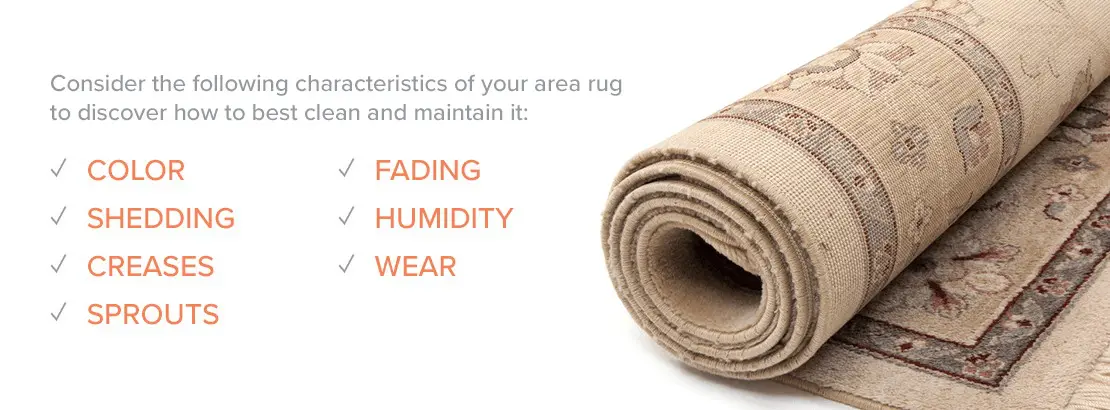 Luxury beige area rug rolled up with intricate patterns, perfect for home decor.