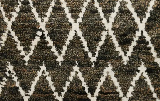 Audrey - DUD-303-1_D Textured geometric rug with earthy tones, ideal for stylish interior flooring.