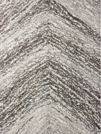 Eason - LLE-BM-02 Textured gray wood-look laminate flooring with a chevron pattern.