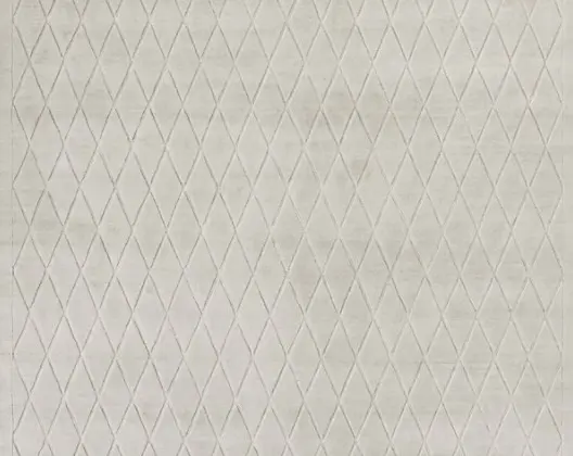 Jetty - DDW-OA-05 Cream diamond-patterned tile flooring for modern kitchens and bathrooms.