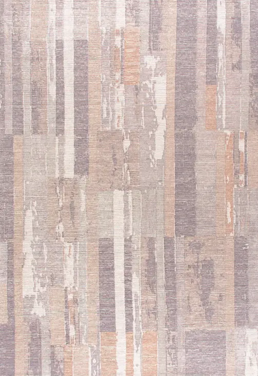 Lucy - DOV-324-5 Cream and beige abstract patterned area rug for contemporary interior decor.