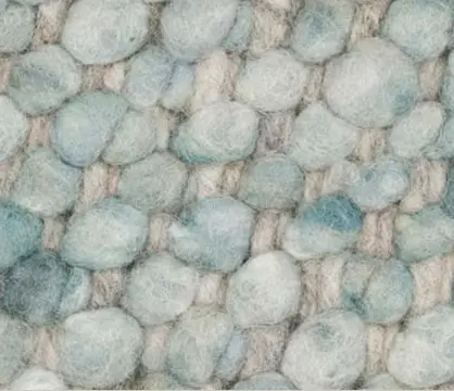 Delaney - PST-FT-09 Natural stone pebble flooring in neutral tones for outdoor and indoor use.