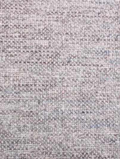 Soft textured beige and gray carpet for residential or commercial flooring.