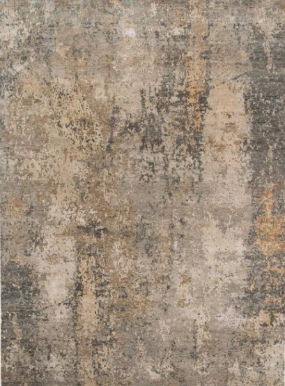 Vintage distressed textured rug with earthy tones for stylish home decor.