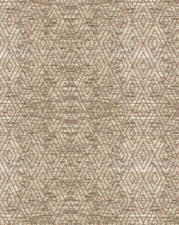 Intricate geometric patterned rug with vintage distressed finish for modern living spaces.