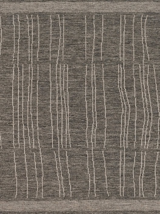 Plush carpet with modern geometric pattern for residential and commercial spaces.