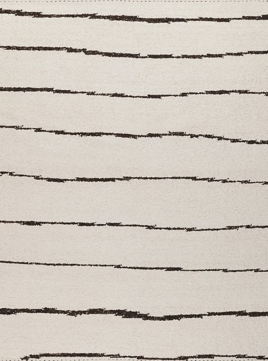 Starling - DKU-OR-04 Smooth beige and black striped carpet from Creative Floors, Vail, ideal for modern interior design.