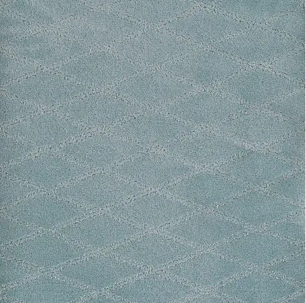 Absolute - Ideal Textured blue carpet flooring with subtle wave pattern.