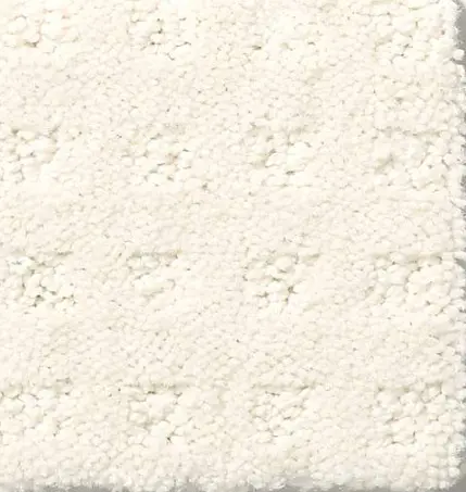 Alluring Disposition - Crisp Linen Cream plush carpet flooring for home or commercial spaces.