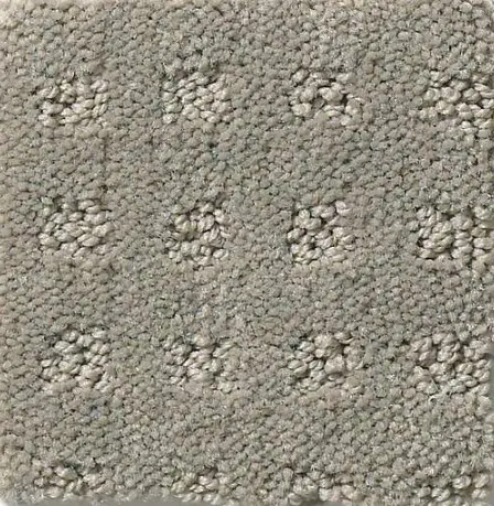 Alluring Disposition - Slate Soft beige textured carpet with floral pattern, ideal for residential flooring and interior design.