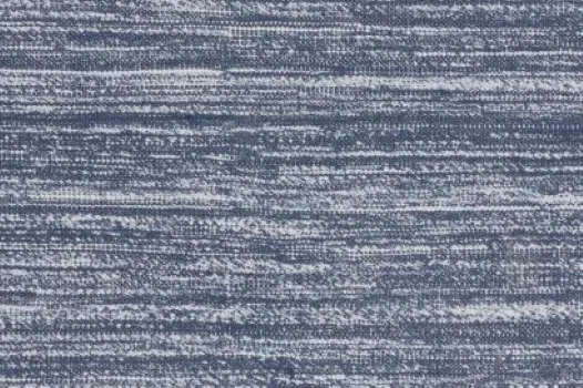 Valeria - DES-RO-03 Vibrant blue textured carpet with modern striped design for residential and commercial spaces.