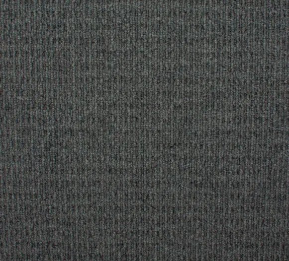 Dark gray commercial carpet flooring with durable, plush texture for office and retail spaces.