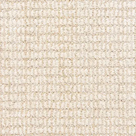 Aspen - Ivory Soft beige textured carpet with plush fibers, ideal for cozy home interiors and designer flooring.