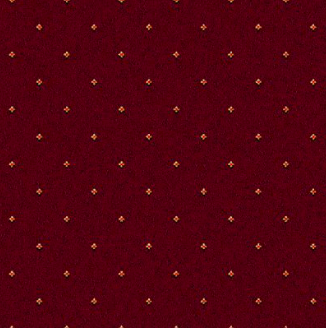 Athenia - Pindot Wine Luxurious red carpet with gold accents, ideal for upscale interior designs and events.