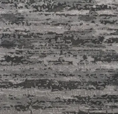 Damaged wood flooring with gray and black tones, distressed rustic hardwood surface.