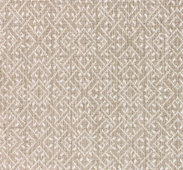 Beige textured carpet with intricate pattern, ideal for residential and commercial flooring solutions.