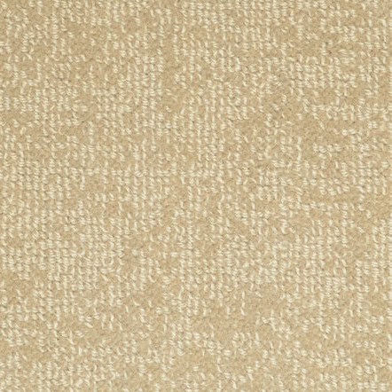 Beige carpet flooring with textured pattern in a home interior setting.