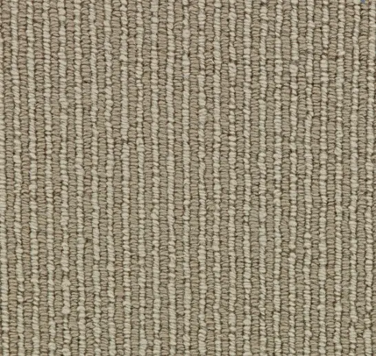 Baytowne II - Chesapeake Soft beige textured carpet with subtle linear pattern, ideal for residential and commercial flooring solutions.