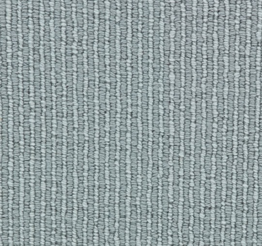 Soft gray textured carpet for residential or commercial flooring.