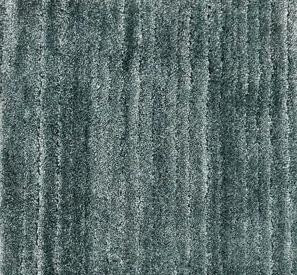 Glossy gray textured vinyl flooring with linear pattern, ideal for modern interiors and commercial spaces.