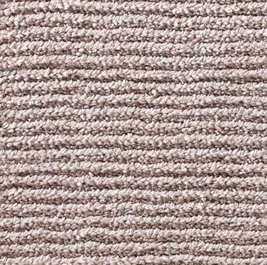 Cream textured carpet with loop pile pattern, ideal for residential and commercial flooring.
