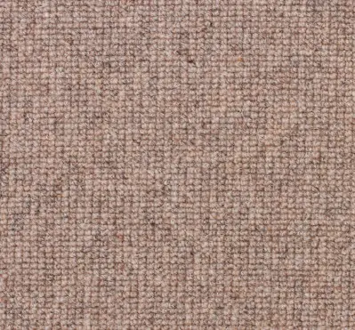 Close-up of plush carpet flooring with a warm, neutral beige tone perfect for residential and commercial spaces.