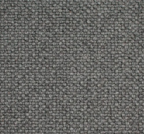 Soft gray commercial carpet flooring with durable loop pile texture.