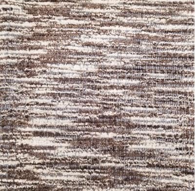 Soft textured area rug with neutral earthy tones, ideal for living rooms and bedrooms.