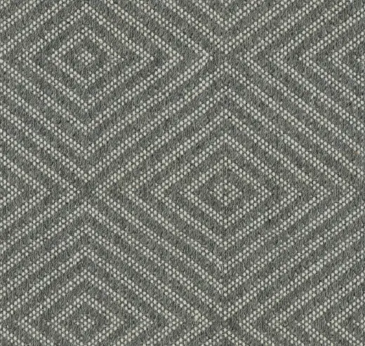 Textured geometric fabric pattern in neutral tones for stylish interior flooring or upholstery.