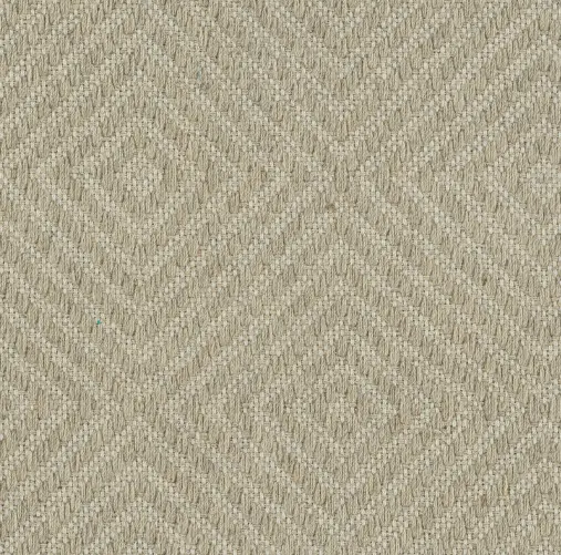 Stylish beige geometric patterned carpet for residential and commercial flooring solutions.