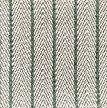 Elegant striped carpet with green and beige tones, ideal for luxurious interior flooring.
