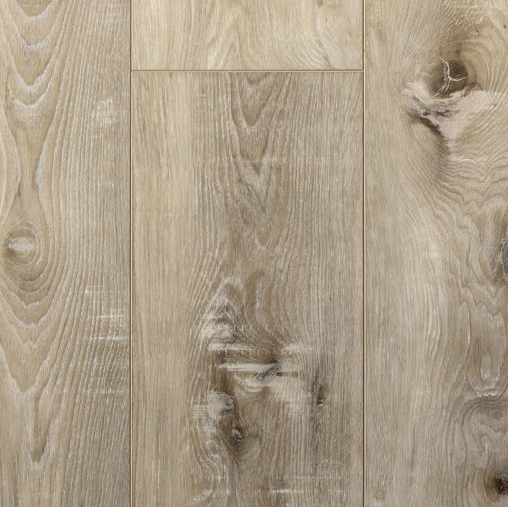 Smooth natural wood flooring with unique knot details, perfect for home and commercial interiors.